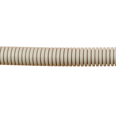 Rura karbowana instalacyjna 320N 14mm 25m szary