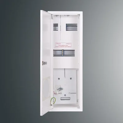 RZ 23NN O T1F+14S meter switchboard 612x213x170; with window; IP30; RAL 9003
