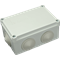 S-BOX Instalační krabice 120x50x80 6 tlumivek PG21 IP55