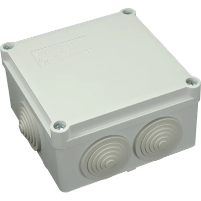 S-BOX Інсталяційна коробка 100x50x100 мм 6 вводів PG21 IP55