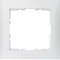 S.1 1-fold white matt frame