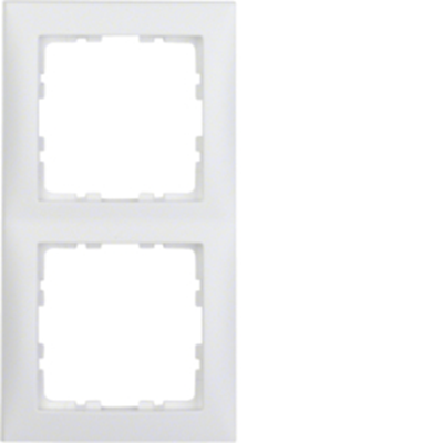 S.1 2-fold white matt frame