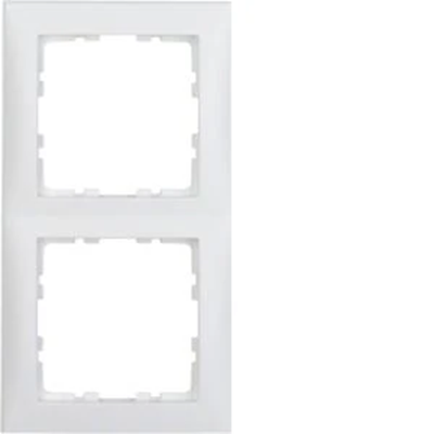S.1 2-fold white matt frame