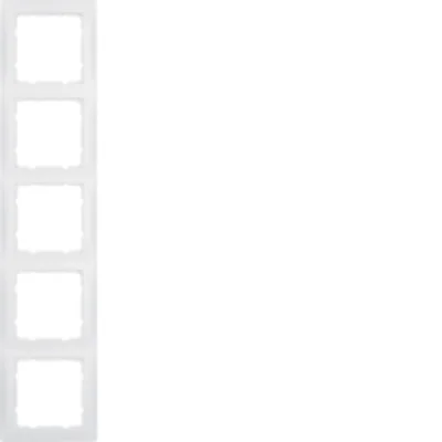 S.1 5-fold white matte frame
