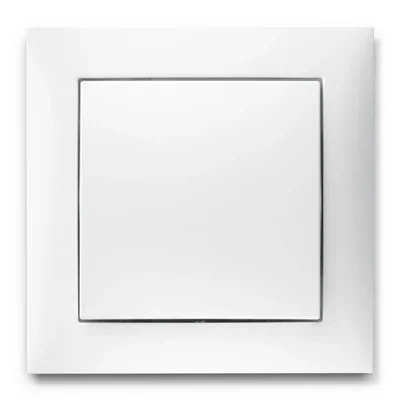 S.1 cadre blanc mat 2 volets