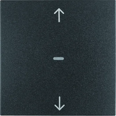 S.1/B.3/B.7 Blind button comfort anthracite matte