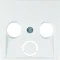 S.1/B.3/B.7 Central element for 2- and 3-output antenna socket, snow-white