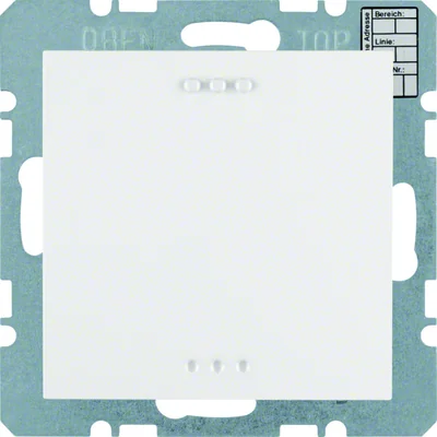 S.1/B.3/B.7 Controlador de temperatura sin control manual con interfaz universal, con BCU incorporado, blanco