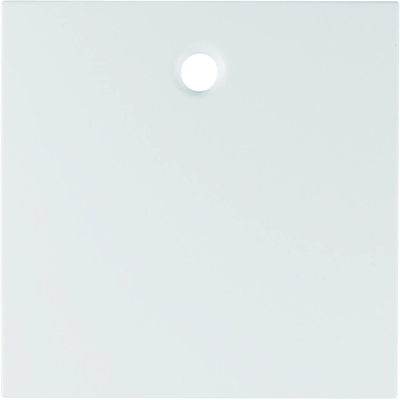 S.1/B.3/B.7 Placa frontal para conector de cable, blanca