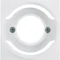 S.1/B.3/B.7 Placa frontal para intermitente semáforo E14, blanco