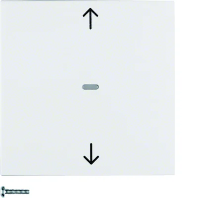 S.1/B.3/B.7 Tasto comfort tenda, bianco opaco