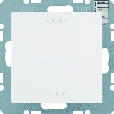 S.1/B.3/B.7 Temperature controller without manual control with universal interface, with built-in BCU, white