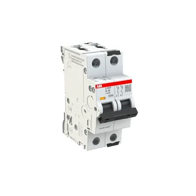 S302P-B10 Leistungsschalter | 2-polig | Typ B | 10 A | 25 kA | Wechselstrom |