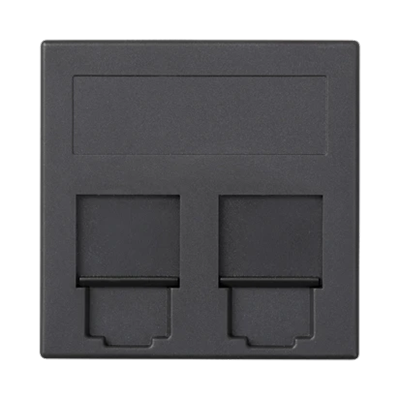 S500 2x RJ board with covers INFRA+ gray graphite