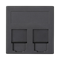 S500 2x RJ board with covers NEXANS gray graphite