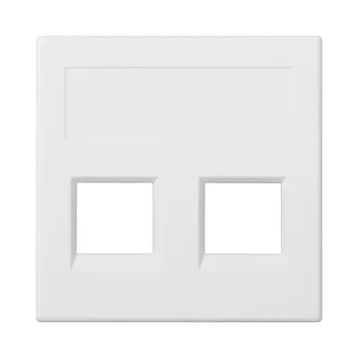 S500 2x RJ board without covers INFRA+ pure white