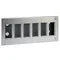 S500 Custodia da incasso 6 moduli 12×K45 inox