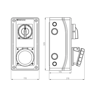 Sada 63-49N s krytím IP65