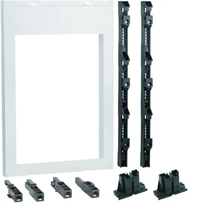 Sada UNIVERS N-HC H750xB500 pro rozvaděče proužky. Systém distančních kolejnic 8xNH00 - 4xNH1-3 185 pro Cu 40/60/80/100 x10