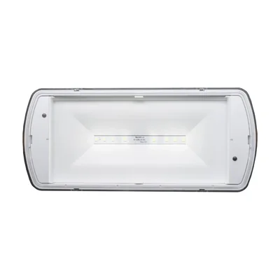 SAFELITE Luminaria LED de emergencia de doble uso 230V 3,8W 150/60lm IP65 3h ST blanco