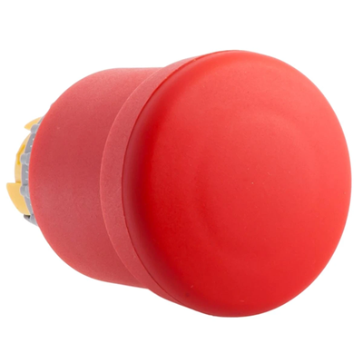 Safety button 3 NC contacts red