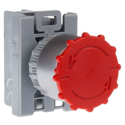 Safety button complete (contact 1 normally closed)