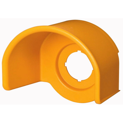 Safety button cover ring, yellow, M22-XGPV