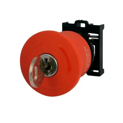 Safety button drive 45mm with key, RONIS