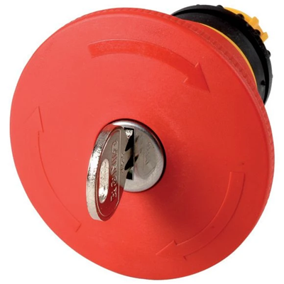Safety button drive 60mm with key, RONIS
