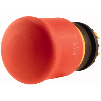 Safety button drive, red, M22-PV