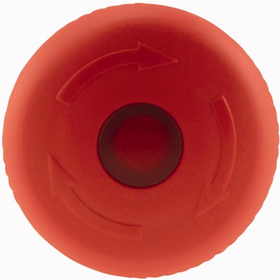 Safety button drive, red, M22-PVLT