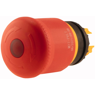 Safety button drive, red, M22-PVLT