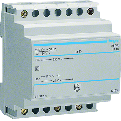 Safety transformer 12V/208A or 24V/104A