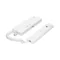 SAGITTA MULTI Interphone bi-familial, 2 fils, en saillie, blanc