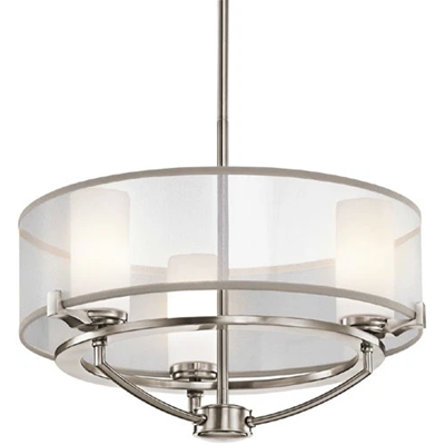 SALDANA G9 pendant lamp IP20 silver