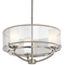 SALDANA G9 pendant lamp IP20 silver