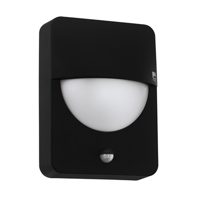 Salvanesco Sensor wall lamp black