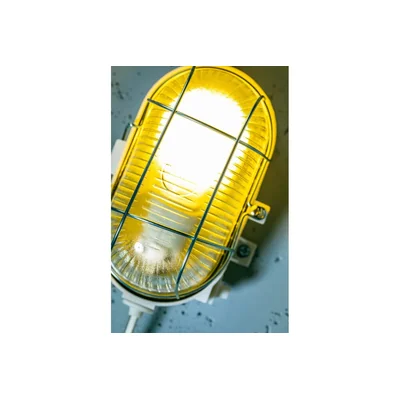 SANGUESA E27 CHANNEL LAMP FITTING, METAL GRID, WHITE