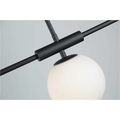 SANTANDER Čtyřnásobná závěsná lampa 100cm 5W G9 IP20 černá