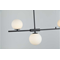 SANTANDER Quadruple pendant lamp 100cm 5W G9 IP20 black