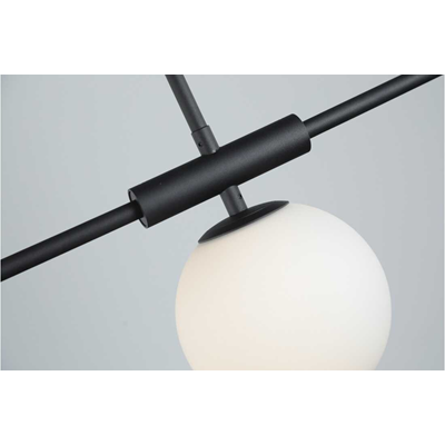 SANTANDER Quadruple pendant lamp 100cm 5W G9 IP20 black