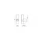 SANTOS Wall and ceiling lamp white