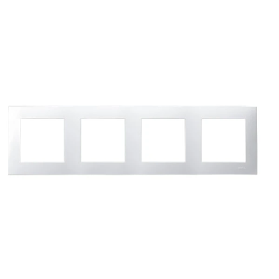 SAPPHIRE Cadre quadruple, blanc