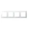 SAPPHIRE Cadre quadruple, blanc