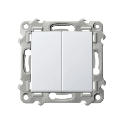 SAPPHIRE Conector de escalera doble, blanco