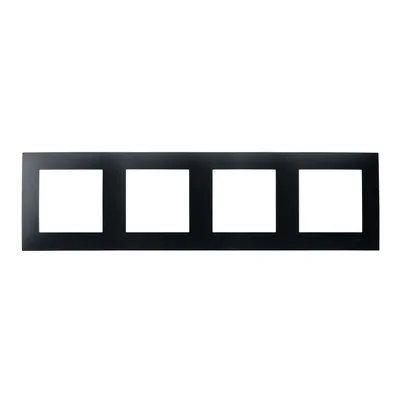 SAPPHIRE Quadruple bezel black metallic