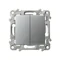 SAPPHIRE Two-group candlestick connector - silver color