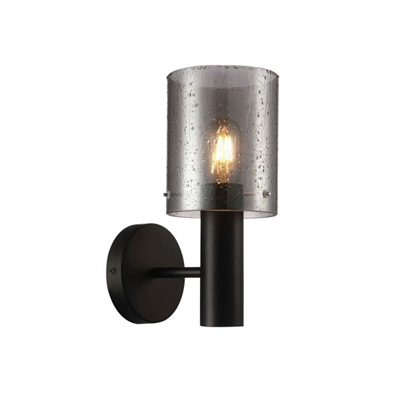 SARDO E27 IP20 wall lamp black