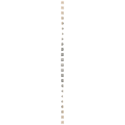 SAT-SAT-RTV Doppelterminal-Antennensteckdose (Modul) beige