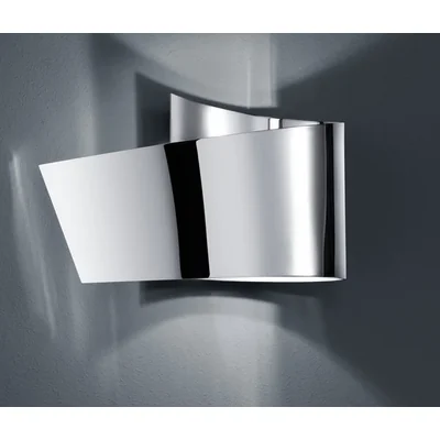 Satin bathroom wall lamp